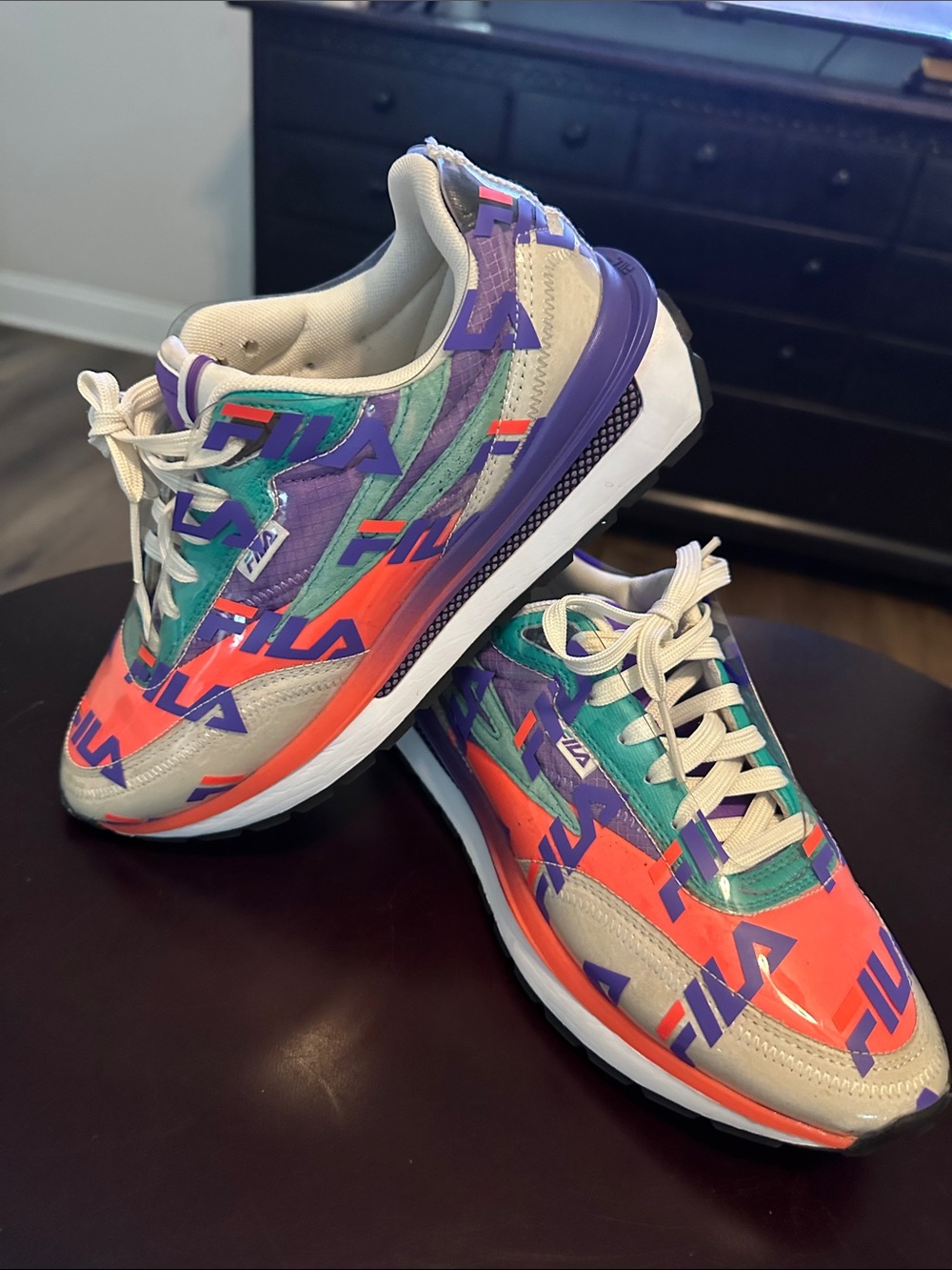 Fila Unique Low-Top Sneaker Interior sample pair never came out for sale